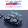 Wireless Earphones Bluetooth V5.0 TWS Wireless Bluetooth Headphones LED Display With 3300mAh Power Bank Headsets With Microphone|Bluetooth Earphones & Headphones