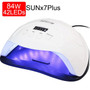 84/54/24W Pro UV Lamp LED Nail Lamp Nail Dryer For All Gels Polish Sun Light Infrared Sensing 10/30/60s Timer Smart For Manicure|Nail Dryers