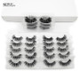 SHIDISHANGPIN 30 pairs eyelashes natural long 3d mink lashes wholesale false eyelashes makeup mink eyelashes eyelash extensions|False Eyelashes