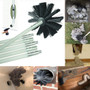 Clean Vents - Ventilation & Cleaning Brush 12 Ft/4M Tool for Sanitation & Clean Air