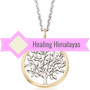 Tree Of Life Pendant and Chain - Gold and Silver