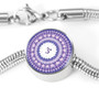 Crown (Seventh) Chakra Charm & Bracelet