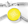 Solar Plexus (Third) Chakra Charm & Bracelet