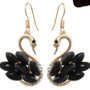 The Black Swan Earrings.