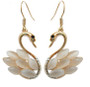 The White Swan Earrings