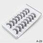 SEXYSHEEP 5/8 pairs 3D Mink Lashes Natural False Eyelashes