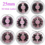 Mikiwi 25mm False Eyelashes Wholesale Thick Strip