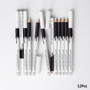 12Pcs/Lot White Eyeliner Pen Make Up Smooth Liner