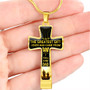 To My Dad Cross - Luxury Necklace: Best Gift For Dad, Luxury Cross Pendant For Dad, Birthday Gifts For Dad, Surprise Ideas For Dad 36ddg