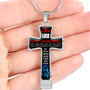 To My Dad Cross - Luxury Necklace: Best Gift For Dad, Luxury Cross Pendant For Dad, Birthday Gifts For Dad, Surprise Ideas For Dad 52dds