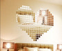 DIY Decoration Mirror Wall Stickers (100 Pcs/set)