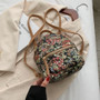 Mini Women Backpack Small Pu Leather Female Street Backpacks Fashion Plaid Flower Printed Shoulder Travel Bags Ladies New Trendy