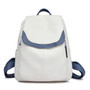 3-in-1 Women Soft Leather Backpacks Ladies Bagpack Simple School Shoulder Bags for Teenage Girls Travel BackPack Ladies Mochila