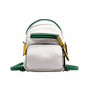Herald Fashion Soft Leather Women Backpack School Book Bag for Teenage Girls Small Female Panelled Travel Shoulder Bag Mochila