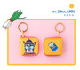 MINI Cartoon printed Key Wallet For Women Leather Zipper Car Key Holder Cute Animal Coin Purse Keychain Organizer Wallet