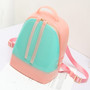 2020 Big Candy Color Jelly Backpacks Waterproof PVC School Bags Plastic Silicone Women Shoulder Bags Girls Patchwork Rucksacks
