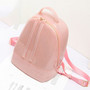 2020 Big Candy Color Jelly Backpacks Waterproof PVC School Bags Plastic Silicone Women Shoulder Bags Girls Patchwork Rucksacks