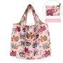 Fashion Printing Foldable Eco-Friendly Shopping Bag Tote Folding Pouch Handbags Convenient Large-capacity for Travel Grocery Bag