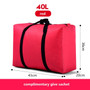 Travel bag canvas portable women go abroad baggage bag large capacity 40L-180L big move house storage bag sacks extra large