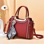 High end women's bag versatile women's handbag silk scarf pendant messenger bag high quality shoulder bags Small square bags