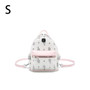 FULANPERS Mini Backpack Female School Bags small Backpack For Teenage Girls 2020 Fashion Women Backpack Bags Ladies White&Black