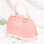 PVC Waterproof Candy Colors Jelly Handbag Small Women Bag Shell Shoulder Bag Crossbody Bag Summer Beach Bag