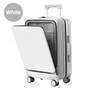 Hanke 20" Carry On Luggage Business Travel Boarding Cabin Case PC Hardside Roll Spinner Wheels TSA Lock Telescopic Handle H9831