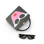 Dazzling Sunglasses Women Print Letter Acrylic Style Female Casual Totes Shoulder Bag Crossbody Bag Designer Bag Handbag Purse