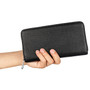Women Clutch Leather Wallet Female Long Wallet Card Holder Women Zipper Purse Money Bag Purse Clutch