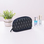 FUDEAM Oxford Multifunction Women Travel Storage Cosmetic Bag Toiletry Organize Semicircle Make Up Bag Eyebrow Pencil Pouch Bag