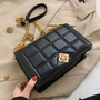High Quality Luxury Design Plaid Women Crossbody Bags 2020 New Fashion Handbags Ladies Shoulder Messenger Bags Female Purses