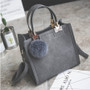 Female shoulder bags for women 2020 New fashion crossbody bag luxury handbags women bags designer travel Hairball bag