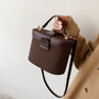 Vintage Tote Bucket bag 2020 Fashion New High quality Matte PU Leather Women's Designer Handbag Travel Shoulder Messenger Bag