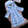 Hight Quality Winter Women Faux Fur Coat Thicken Warm Fur Long Hooded Overcoat Loose Casual Female Fur Mink Parka Jacket Outwear