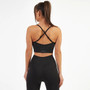 Sporty Two Piece Set Women Seamless Fitness Tracksuit Women Bralette Top and Shorts High Waist Short Push Up Outfit
