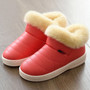 Women Snow Boots Winter Warm Fur Ankle Men Couples Thick Soled Cotton Shoes Flats Waterproof Slip on Botas Mujer Zapatos
