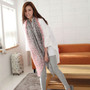 Cute Polka Dot Women Scarf Autumn Warm Soft Long Voile Neck Large Shawl New Fashion Stole Pink Grey Scarve 166*60cm