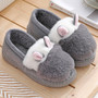 2020 New Fashion Autumn Winter Slippers Rabbit Ear Home Indoor Slippers Winter Warm Shoes Womens Cute Plus Plush Slippers