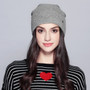 Warm Beanie Spring Autumn Hats For Women Winter Brand New Lattice Cotton Knitted Hat Female Skullies Beanies Fashion Lady Bonnet