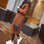 2020 New Ladies' Jacket Fashion Single Breasted Slim Women Autumn Winter Wool Coat Long Wool Coat Spring Autumn Women Wool Coat