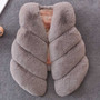 Bear Leader Girls Coats 2020 New Winter Fashion Rabbit Ears Fur Coat Hooded Full Sleeve Thickness Kids Coats for 2T-7T