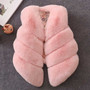 Bear Leader Girls Coats 2020 New Winter Fashion Rabbit Ears Fur Coat Hooded Full Sleeve Thickness Kids Coats for 2T-7T