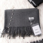 2018 new arrival solid color plain cashmere scarves with tassel women winter thick warm wool scarf shawl wrap brand hot sale