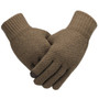 Winter Men Knitted Gloves Touch Screen High Quality Male Mitten Thicken Warm Wool Cashmere Solid Men Business Gloves Autumn