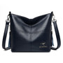 Casual Female Shoulder Messenger Bag Ladies Soft Leather Crossbody Bags for Women 2020 Handbag Sac Fashion Tassel Bucket Bag