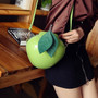 Hot Cute Cartoon Bags Watermelon Apple Shape Shoulder Bag for Girls Mini Crossbody Bags Personality Purse Fashion Messenger Bag