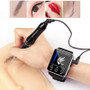 Smart Watch Tattoo Machine Protable Permanent Makeup Tattoo Handle Tool Gun Eyebrow Lip Eyeliner Micro 0.18mm 0.25 1RL Needle