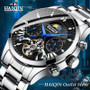 Hot Automatic Mechanical Mens Watches Top Brand Luxury HAIQIN New Business Watch Men Tourbillon Military Clock Relogio Masculino