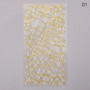 1 Pc Nail Strip Stickers Black Gold Rose Gold Silver Metal Strip Tape Nail Art Adhesive DIY Foil Tips Nail Sticker Decals