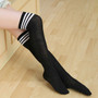 Men Women's Sport Football Soccer Stripe Long Socks Over Knee High Sock Baseball HOT